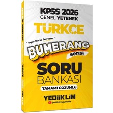 Asseds Store Yediiklim Yayınları 2026 Kpss Genel Yetenek Bumerang Türkçe Tamamı Çözümlü Soru Bankası