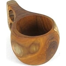 Asseds Store Otantik Çarşı Ahşap Kuksa Bardak 7X13 Cm, 69057