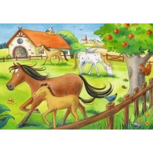 Asseds Store 51786 Ahırda Çocuk Puzzle, 212 Parça