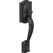 Asseds Store FE285 Cam 622 Geo Camelot Alt Yarım Ön Giriş Kolu Gürcü Topuzlu, Mat Siyah