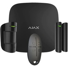 Ajax  Starterkit 4g, Kablosuz, Alarm Kiti, Siyah
