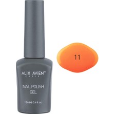 MiraLive Uv Kalıcı Neon Turuncu Jel Oje 11 - Gel Polish - 12 ml