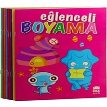 Asseds Store Eğlenceli Boyama Seti -10 Kitap