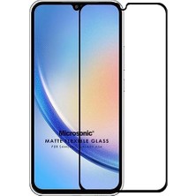 MiraLive Galaxy A34 Seramik Flexible Ekran Koruyucu Siyah
