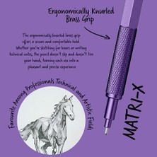 Asseds Store Matri-X Versatil 0.5 mm Metalik Mor Şeffaf Amb.