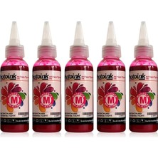 MiraLive Epson Süblimasyon Mürekkepler, Süblimasyon-Transfer Baskı Için 500 gr Kırmızı Mürekkep