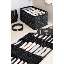 Asseds Store Pazar Kapısı Akordiyon Çekmece Içi Düzenleyici Organizer (1 Adet, Large)