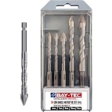 Asseds Store Bay-Tec MU1801-2 Çok Amaçlı Matkap Ucu Seti 5 Parça