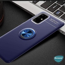 MiraLive Galaxy S20 Plus Için Kılıf Kickstand Ring Holder Kırmızı [galaxy S20 Plus ile Uyumlu Kılıf - Kırmızı]