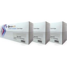 MiraLive CF217A (17A) 3 Adet Muadil Toner - M102A / M130A Uyumlu