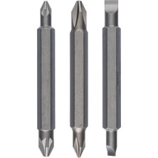 Asseds Store Professional Vidalama Ucu, Gri, 3 Adet