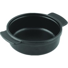 MiraLive Lava, Pişirme Kabı, Lv Eco Gv 11, Yuvarlak Güveç, Çap 11 Cm, Dökme Demir, Siyah