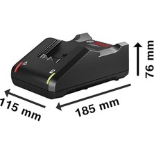 Asseds Store Professional Gal 18V-40 Şarj Cihazı (Tüm 18V Aküler ile Uyumludur)