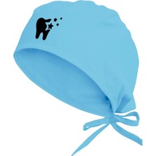 MiraLive Diş Hekimine Özel Tasarım Doktor Bonesi Turkuaz