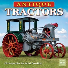 Asseds Store Antika Traktörler 2025 Duvar Takvimi, 12" x 12"