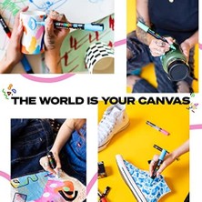 Asseds Store Posca PC7M Vt Mor Konik Geniş Uçlu Keçeli Kalem