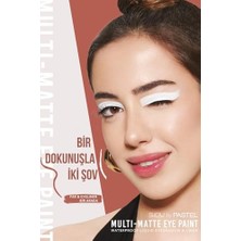 MiraLive Show By Pastel Multi-Matte Eye Paint Waterproof Eyeshadow&liner, 84 Mood