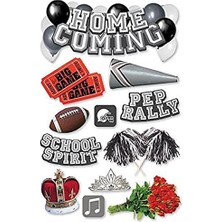 Asseds Store Productions STDM-0056E 3D Kart Stoğu Çıkartmaları, Eve Dönüş (3'lü Paket)