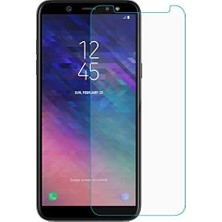 Asseds Store Galaxy A6 2018 Temperli Cam Ekran Koruyucu Kırılmaz Film [galaxy A6 2018 ile Uyumlu Ekran Koruyucu - Şeffaf]