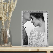 MiraLive Frames 713057 Çekiç Etkili Metal, 5x7, Gümüş