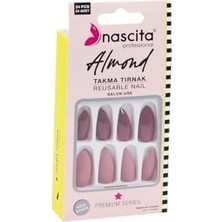 MiraLive 24'lü Almond Renkli Takma Tırnak - 151