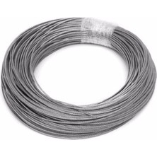 Çelik Halat Galvaniz 3mm 20 Metre, Dayanıklı ve Güçlü Çelik Halat