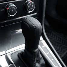 Silikon Vites Topuzu Kılıfı, Siyah R Logo, Volkswagen, Skoda, Golf, Passat, Octavia, Superb, Leon