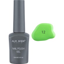 Asseds Store Uv Kalıcı Neon Yeşil Jel Oje 12 - Gel Polish - 12 ml