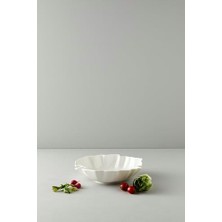 MiraLive Be Original 31 cm Leaf Kase | Zarif Servis Kasesi | Porselen Görünümlü Modern Tasarım | Sofra ve Sunum Için Şık Seçim