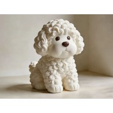Rojtech Mühendislik Dekoratif Karniş (Poodle) Köpek Figürü
