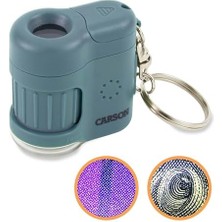 MiraLive MM-280B MICROMINI™ Cep Mikroskobu Anahtarlık, Mavi