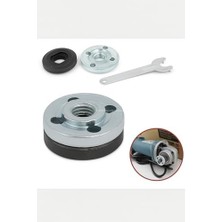 Asseds Store Çiftli Taşlama Somunu, Tüm Taşlama Makinelerine Uyumlu, Metal Somun Takımı, Disk Sabitleyici Yedek Çiftli