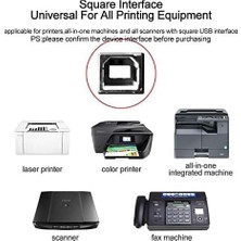 Asseds Store USB Yazıcı Printer Arabağlantı Kablosu Usb2.0 Yüksek Hız 1.5m 4951