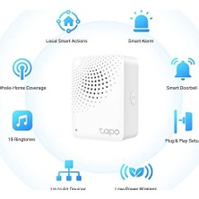 MiraLive H100, Akıllı Hub, Akıllı Anahtar, Düğme ve Sensörle Çalışır, 64 Cihaz Bağlanabilir, 19 Zil Sesi Seçeneği, Kablolama Gerekmez