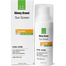 MiraLive Güneş Kremi Yağlı Cilyler Için +50 Spf Pa++++ Yüksek Koruma