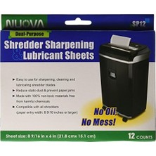 Asseds Store Nuova SP12 Öğütücü Bileme ve Yağlama Levhaları, 12 Adet