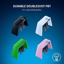 Asseds Store Pbt Tuş Kapağı Yükseltme Seti Sarmal Kablolu - Arka Işık Uyumlu (Parlamaya Dayanıklı Malzeme, Ultra Ince Yazı Tipi ile Çift Katlı Kalıplama, Sarmal Kablo) Abd Düzeni | Siyah