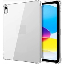 Asseds Store iPad 11.nesil A16 11INÇ/10.NESIL 10.9inç Uyumlu Kılıf Darbelere Dayanıklı Şeffaf Kapak