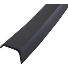Asseds Store Md Yapı Ürünleri 03749 16 Ft. Siyah Kauçuk Garaj Kapısı Alt Contası