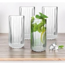 Asseds Store 6’lı Cam Meşrubat Bardağı Seti