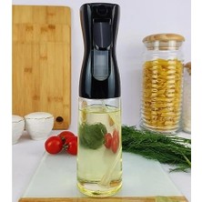 Asseds Store Airfryer Için Pratik Cam Sprey Yağdanlık ve Sirke Püskürtücü (Siyah)