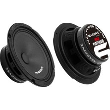Yüksek Performanslı 13 cm Midrange Hoparlör Seti 250W 100RMS, Çift Paket