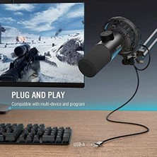 Asseds Store K658 Rgb USB Mikrofon