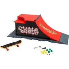 Asseds Store 103304653, Parmak Kaykayı Extreme Rampa Oyun Alanı, Özel Motifli Kaykay, 8 Yedek Tekerlek, Aksesuarlı