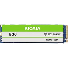 Kioxia Kıoxıa Bg6  KBG60ZNV512G 512 GB Pcıe 4.0 4800 Mb/s Okuma 4000 Mb/s Yazma 22*80 Nvme SSD Bulk (5’li Paket)