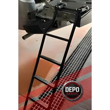 Depo Garage Universal Pick-Up Merdiven Kamyonet Merdiven Bagaj Merdiven Tüm Pick-Up Modelleriyle Uyumlu