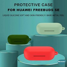 MiraLive Freebuds Se Için Kılıf Askılı Mat Silikon Sarı [freebuds Se ile Uyumlu Kılıf - Sarı]