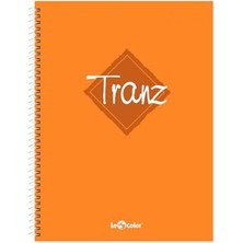 Asseds Store A4 Defter Kareli Turuncu Tranz 200 Sayfa