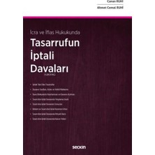 Asseds Store Icra ve Iflas Hukukunda - Tasarrufun Iptali Davaları