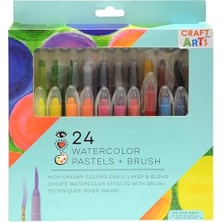 Asseds Store And Arts 24'lü Pastel ve Fırça 4124